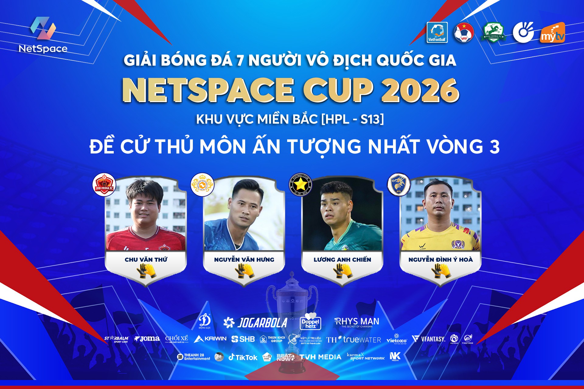 Bình chọn thủ môn ấn tượng nhất vòng 3 [HPL-S13]